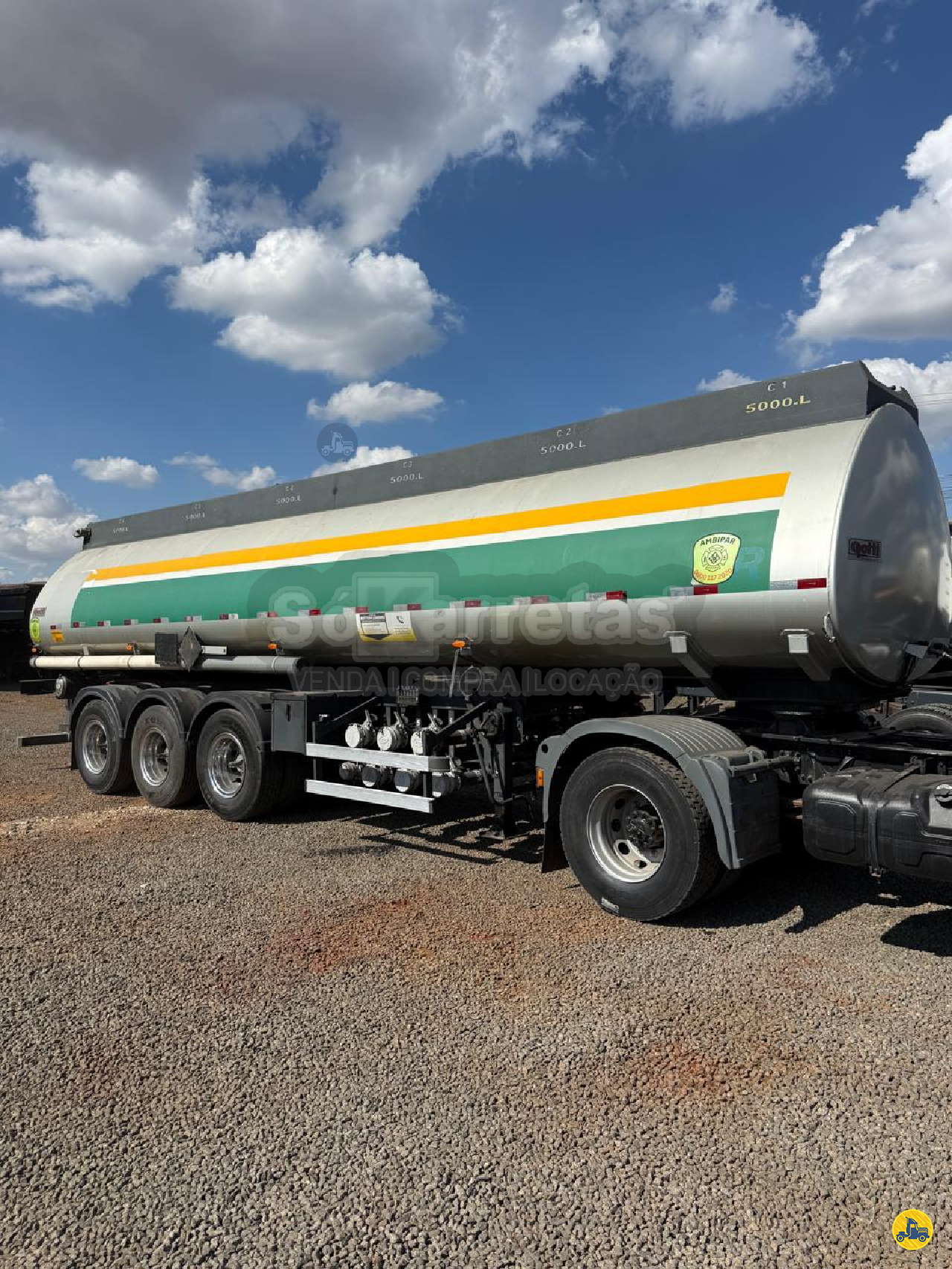 CARRETA SEMI-REBOQUE TANQUE AÇO SóKarretas PAULINIA SÃO PAULO SP
